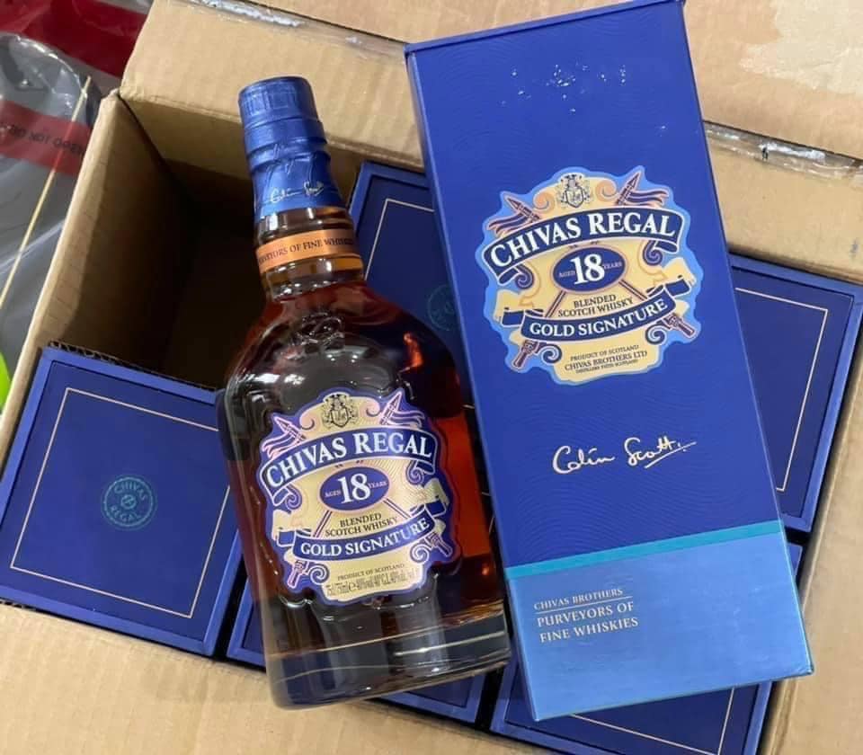 Thưởng Thức Rượu Vang Mạnh Chivas 25Y Scotland (40%)