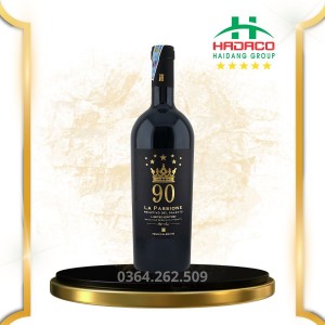 Rượu Vang Đỏ Ý La Passione 90 Primitivo