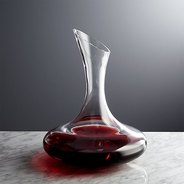 Rượu vang Hải Đăng - Bình Decanter đế rộng cho rượu vang đỏ đậm