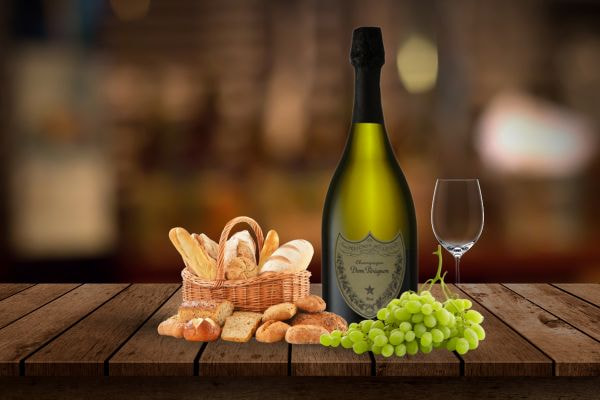 Rượu vang Pháp Champagne Dom Perignon Brut (Không hộp) 12.5% 