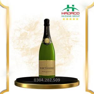 Rượu vang Pháp Victoire Champagne Blanc de Blancs 12%