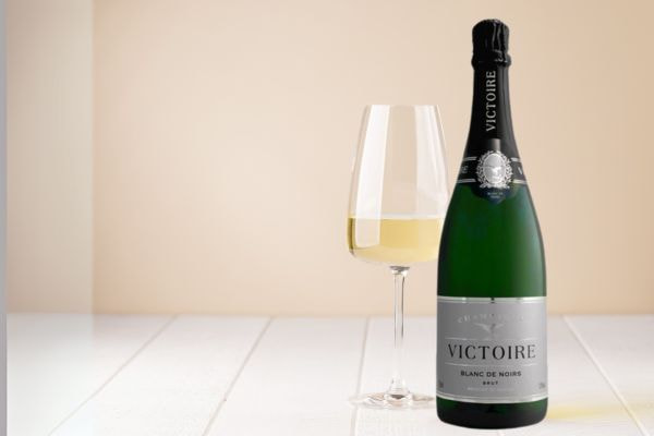 Rượu vang Pháp Victoire Champagne Blanc de Noirs 12% 