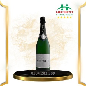 Rượu vang Pháp Victoire Champagne Blanc de Noirs 12%