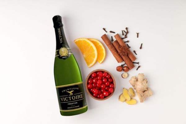 Rượu vang Pháp Victoire Champagne Brut Prestige 12% 