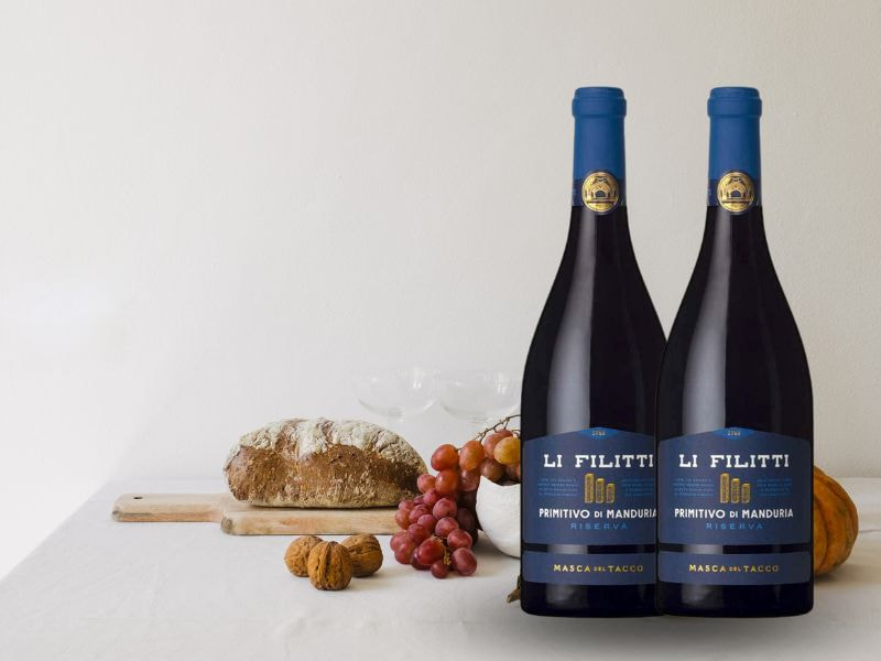 Rượu vang đỏ Li Filitti Primitivo di Manduria 14.5% 