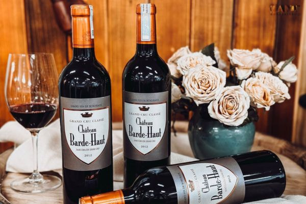 Rượu vang đỏ Pháp Chateau Barde Haut 2007 Grand Cru Classé 