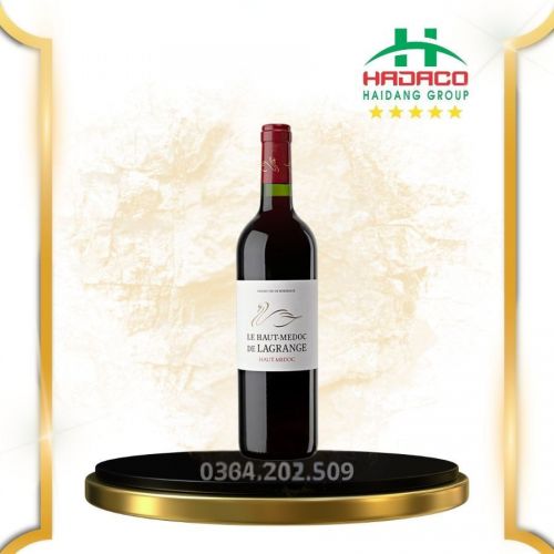 Rượu vang đỏ Pháp LE HAUT MEDOC DE LAGRANGE 2016 13%