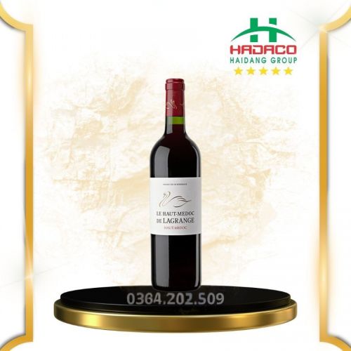 Rượu vang đỏ Pháp LE HAUT MEDOC DE LAGRANGE 2015 13%