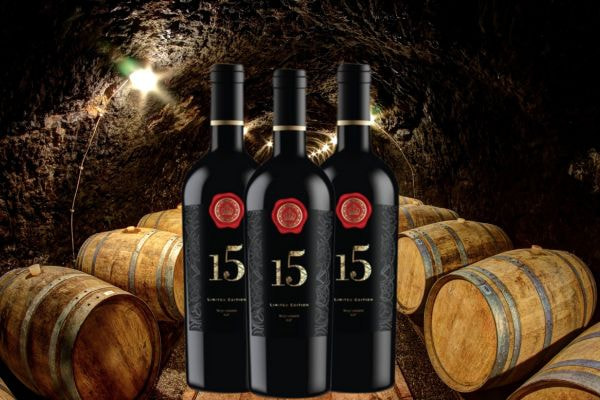 Rượu vang đỏ Ý 15 Negroamaro del Salento 15% 