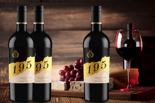 Rượu vang đỏ Ý 195 Primitivo di Puglia 19.5% 