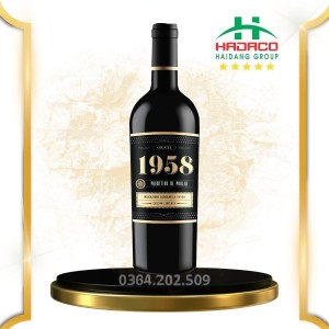 Rượu vang đỏ Ý 1958 Primitivo di Puglia 18%