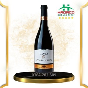 Rượu vang đỏ Ý Lu’Li Appassimento Rosso Passito I.G.T 14.5%