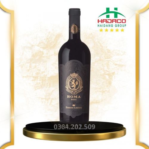 Rượu vang đỏ Ý Roma Rosso Edizione Limitata D.O.C (14k Btls) 13%