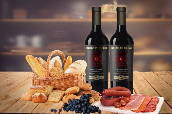 Rượu vang đỏ Ý SOGNO DI ULISSEMontepulciano D’Abruzzo 2019 13.5% 