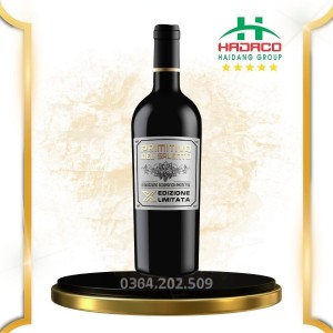 Rượu vang đỏ Ý X Primitivo del Salento 18.5%