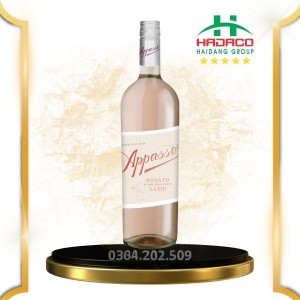 Rượu vang hồng Ý Appasso Rosato 12%