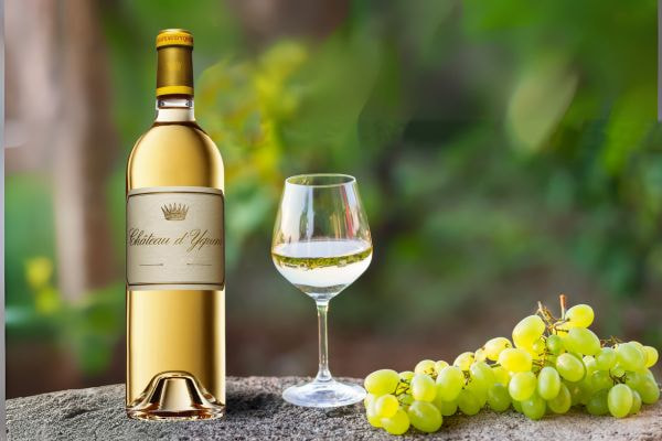 Rượu vang trắng ngọt Pháp CH D'YQUEM 13.5% 