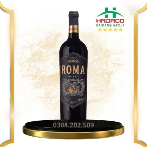 RƯỢU VANG ĐỎ Ý ROMA ROSSO 13,5%