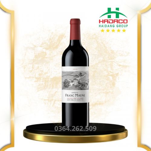 VANG CHATEAU FRANC MAYNE (14%) - Rượu Vang Đỏ Pháp