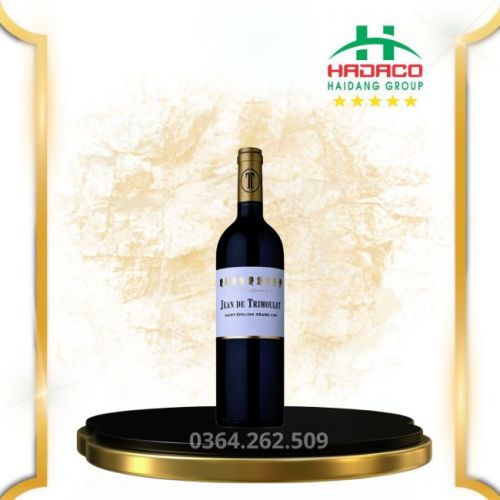 Vang đỏ Pháp Jean de Trimoulet 13.5%