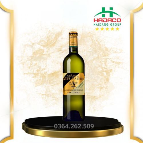 Rượu vang đỏ Pháp CH Latour Martillac 2019 13.5%