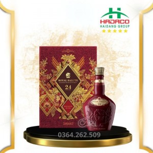 Rượu mạnh Royal Salute 24Y Scotland 40% - Cognac Cask Finish Limited Edition