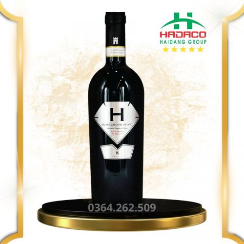 Rượu Vang Đỏ Ý H Silver Negroamaro Salento (14,5%)