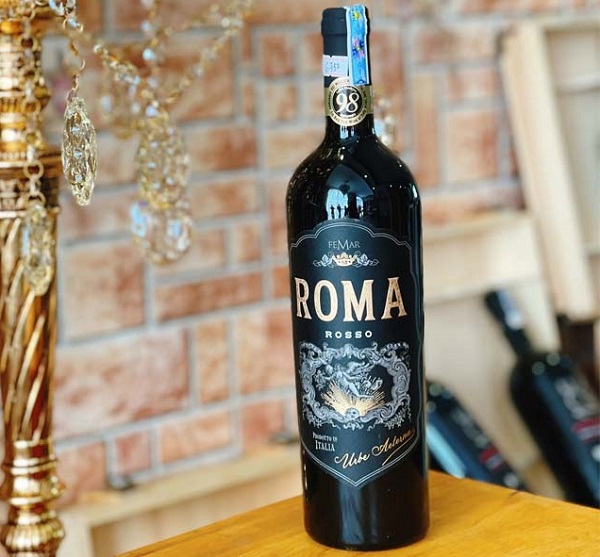 RƯỢU VANG ĐỎ ROMA ROSSO (13,5%)