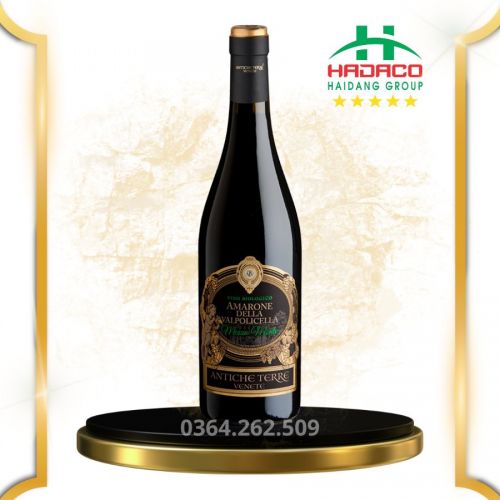 Rượu vang đỏ Ý Amarone Della Valpolicella Biologico DOCG 2013 15% 