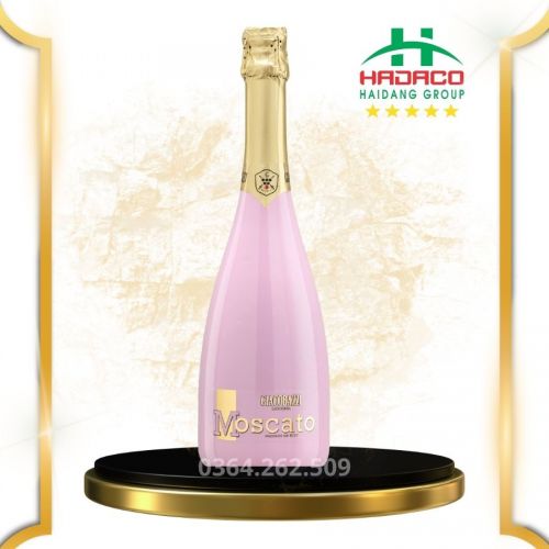 Vang sủi MOSCATO PINK FLUTE (6,5º)