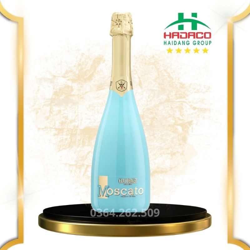 VANG SỦI MOSCATO BLUE FLUTE (6,5º)