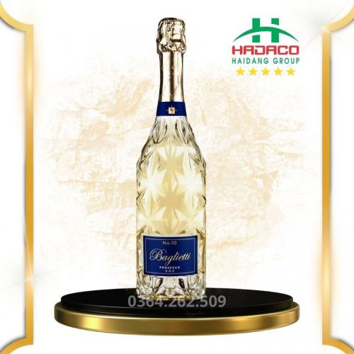 Vang trắng PROSECCO No.10 SPARKLING (11%) - Rượu Vang Ý