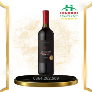 Rượu Vang Đỏ Ý Camasella (13%) - Sangiovese Primitivo