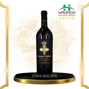 Rượu Vang Đỏ Ý Golden Cross (17,5%) - Primitivo Salento Rosso I.G.T