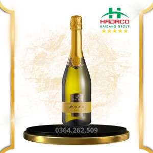 Rượu Vang Trắng Ngọt Sủi Tăm Ý Moscato Spumante (6,5%)