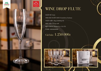 WINE DROP FLUTE