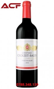 VANG CHATEAU CROIZET BAGES (13,5%)