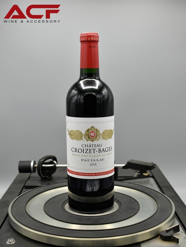 Rượu vang nhập khẩu chính hãng Hải Phòng ACF - Rượu vang Chateau Croizet Bages (13,5%)