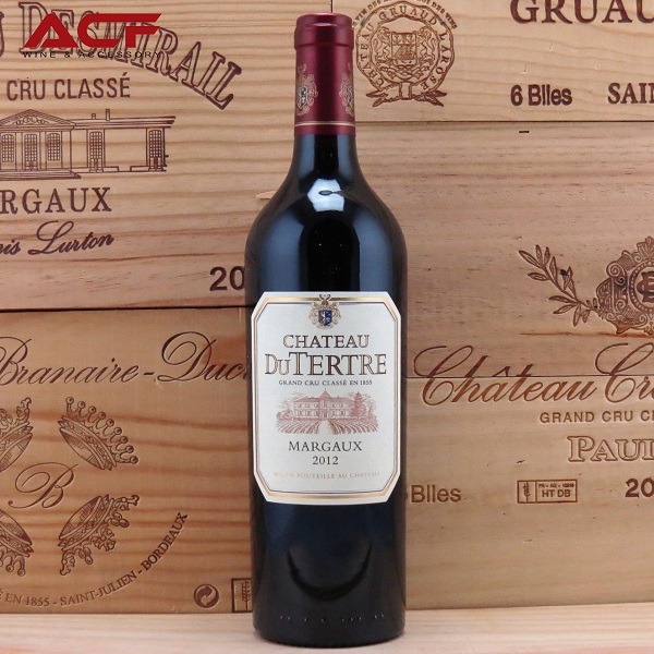 Rượu vang nhập khẩu chính hãng Hải Phòng ACF - Rượu vang Pháp Chateau Du Tertre Margaux (13,5%)