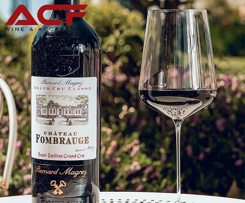 Rượu vang nhập khẩu chính hãng Hải Phòng ACF - Rượu vang Pháp Chateau Fombrauge (14,5%)