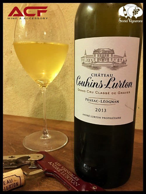 Rượu vang nhập khẩu chính hãng Hải Phòng ACF - Rượu vang Pháp Chateau Couhins Lurton Pessac Leognan (12,5%)